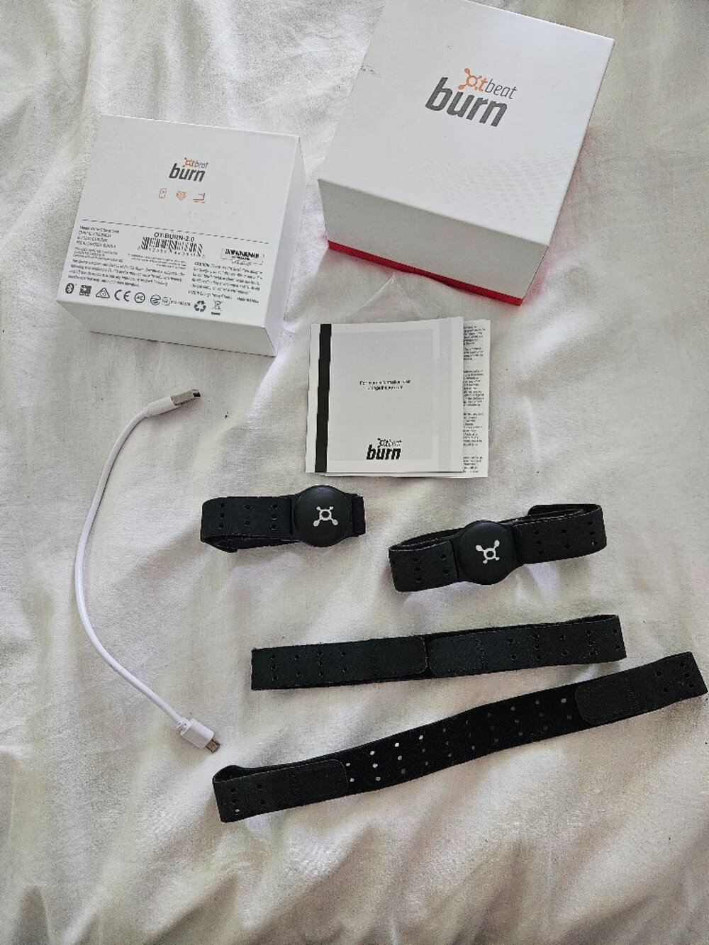 2 Orangetheory Beat Burn Heart Monitors for the price of 1